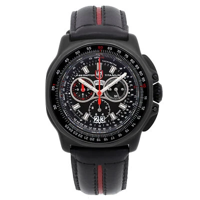 Reloj de cuarzo para hombre Luminox F22 Raptor 44 mm cronógrafo titanio esfera negra XA.9278 Foto 1 de 4