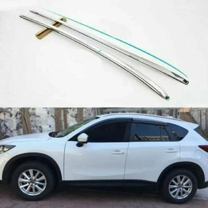 per Mazda CX-5 CX5 2012-2016 guida tetto alluminio rack guida laterale guida - Foto 1 di 9