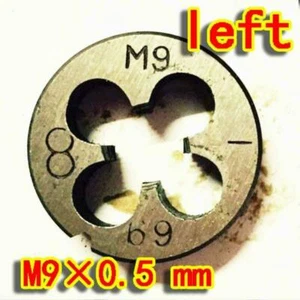1Pcs HSS M9 × 0.5 mm left Hand Thread die Threading Tool Metric M9*0.5 - Picture 1 of 1