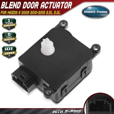 Temperatura del actuador de puerta de mezcla de calentador de climatización para Mazda 6 2009-2013 principal 604-814 Foto 1 de 4