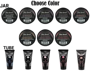 Mis Secret Polymia Builder Gel in einem Glas/Tube - 2 Unzen Farbe auswählen - Bild 1 von 14