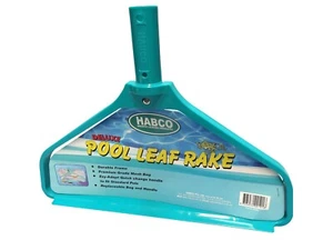 Pool Leaf Rake  Deep Net Bag Pool Skimmer Net Scoop  Pool Cleaning  Tools - Picture 1 of 4