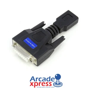 Neogeo USB DB15 Arcade Supergun Game Controller Adapter MVS CBOX Neo Geo 15 pin - Picture 1 of 5