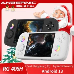 ANBERNIC RG 406H Retro Handheld Game Console RG406H Android 13 4-inch IPS screen - Picture 1 of 15