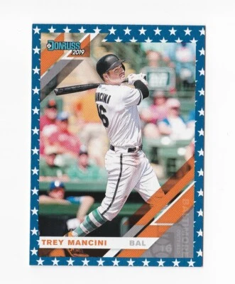 2019 Donruss Independence Day #153 Trey Mancini Baltimore Orioles - Image 1 of 2