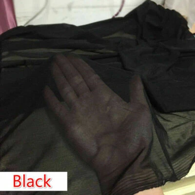 Mesh Fabric 4 Way Stretch Net Cloth DIY Sheer Elastane Swimwear Lining Materials - Image 1 of 4