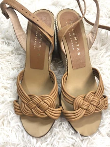 Palomitas By Paloma Barcelo Platform Espadrilles Wedge Shoes Sz 39 Spain - Picture 1 of 7