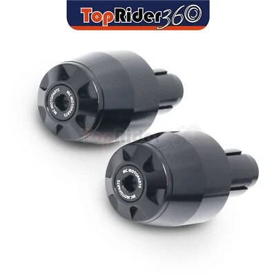 BLACK CNC Bar End Sliders STORM For Ducati MONSTER M750/900/1000 94-03 02 01 00 - Image 1 of 4