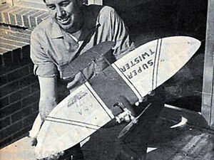 Model Airplane Plans (UC): Super Twister 36" Combat for .36 by Carl Berryman 