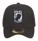 POW-MIA Wojskowa czarna regulowana czapka z daszkiem