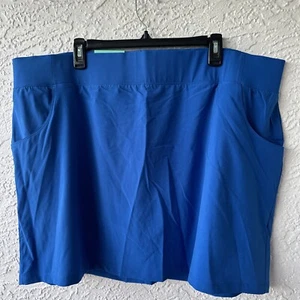 Reel Legends Adventure Money Blue Skort, Größe 2X, Neu mit Etikett! Orig 38€ Walk Fish Sport - Bild 1 von 7