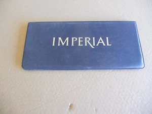 Nuevo de Lote Antiguo Original 1970 Imperial Crown & LeBaron Instrucciones de Operación Manual del Propietario - Imagen 1 de 2