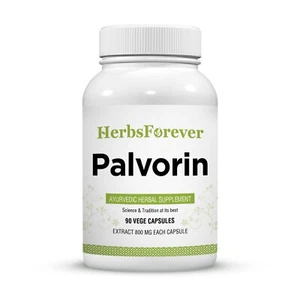 Palvorin (Helps in Hemorrhoids & Piles Inflammation) 90Vege Capsules, 800mg each - Picture 1 of 3