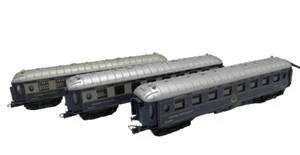 Three (3) Lima HO Scale Orient Express Passenger Cars - Diner & 2 Coaches - NICE - Picture 1 of 4