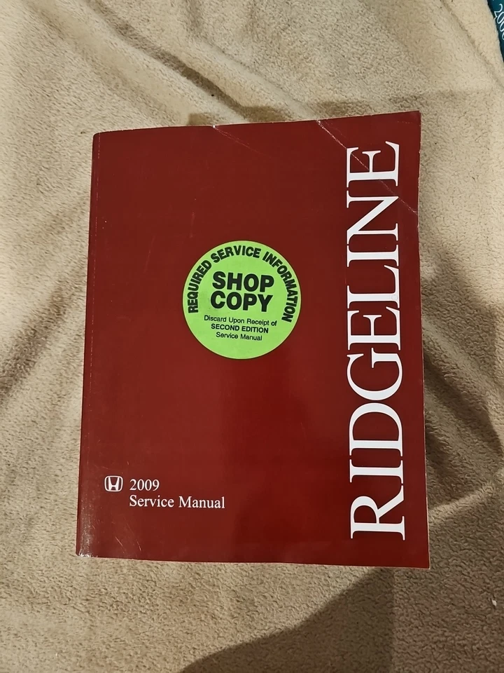 Honda Ridgeline 2009 manual de servicio taller reparación de fábrica eléctrico ETM Foto 1 de 1