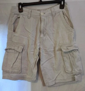 Pantalones cortos 1688 Revolution para hombre beige claro/bronceado cargo/casual caqui--talla 30 - Imagen 1 de 2