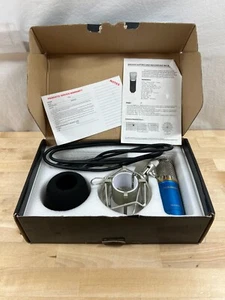MICRÓFONO DE TRANSMISIÓN CONDENSADOR DE ESTUDIO FLOUREON BM-800 - AZUL - NUEVO - Imagen 1 de 22