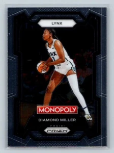 2024 Panini Prizm Monopoly WNBA #9 Diamond Miller Minnesota Lynx (A) - Picture 1 of 2