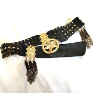 d.i.a Belt Flashy Stone Heisei Gal Rare Star Buckle Stone Removal Y2K - Picture 1 of 7