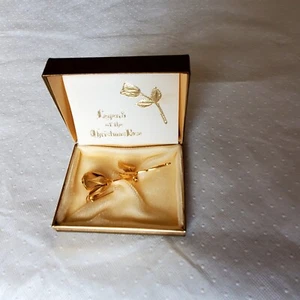 Vintage 1966 Christmas Rose Brooch Giovanni Longcraft w Original Box - Picture 1 of 8