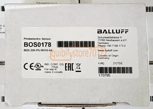Interruptor fotoeléctrico 1 pieza nuevo balluff bos0178 bos 23k-pu-rh10-s4 - Imagen 1 de 2