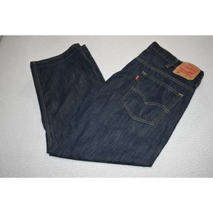 Pantalones de mezclilla Levis 569 para hombre talla 40 x 28 sueltos calce recto azul algodón - Imagen 1 de 8