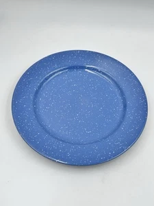 VTG Signature Housewares Tablerock Stoneware Blue w/ White Speckled Salad Plate - Picture 1 of 6