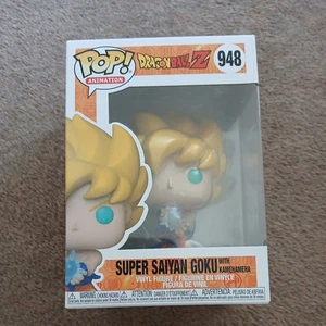 #948 Super Saiyan Goku with Kamehameha Dragon Ball Z Funko Pop! Vinyl Figur  - Bild 1 von 7