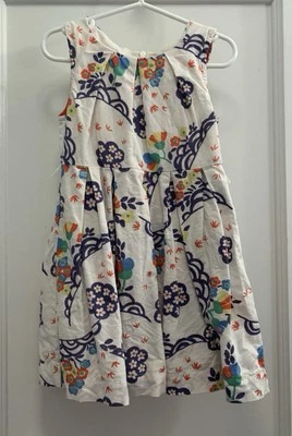 Vestido Mini Boden Carnaval Lino Talla 2-3 Foto 1 de 4