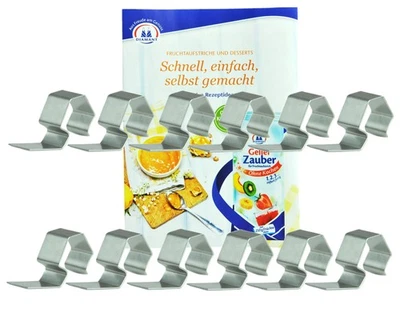 12 Weck Klammern Einweckklammer Einkochklammer Universalklammer Einweckbügel - Bild 1 von 3