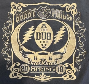 Bob Weir & Phil Lesh Duo Tour Grateful Dead T-Shirt 3.2.18 NYC Gr. L - Bild 1 von 5