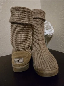 UGG  Sweater boots size 10 womens  - Picture 1 of 19