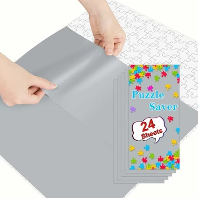 24张拼图保护器,保存4-1000块拼图,剥皮和粘 — 第 1/4 张图片