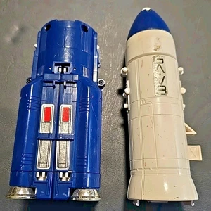 Vintage 1998 Bandai Mighty Morphin Power Rangers in Space V3 Rakete - Bild 1 von 7