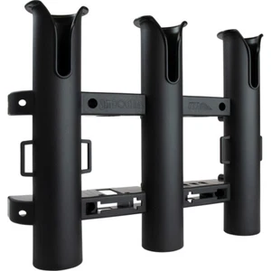 Sea-Dog 325033-1 Triple Threat Three Pole Rod Holder Black Fishing Mount - Picture 1 of 1