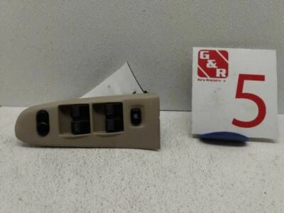 2000 01 2002 MAZDA 626 LH MASTER WINDOW LOCK SWITCH W TRIM BEZEL OEM  - Image 1 of 4