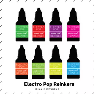 Gina K Designs ElectroPop Reinker - Choose from 8 Colours - Bild 1 von 9