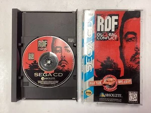 RDF Global Conflict- Sega CD Complete TESTED CIB with Reg Card - Picture 1 of 6
