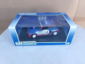 1. 18 RENAULT 5 TURBO 1983 MONTE CARLO RALLY CAR BRUNO SABY DRIVER - Imagen 1 de 4
