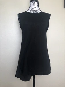Saint Cloud, Clu Draped Back Mix, Top Black Xs New Women Sexy And Casual Shirt - Picture 1 of 11
