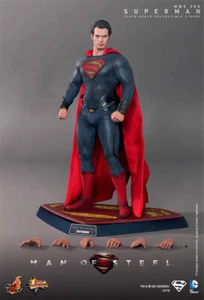 New Hot Toys MMS200 Man of Steel Superman Henry Cavill 1/6 Figure - Picture 1 of 4