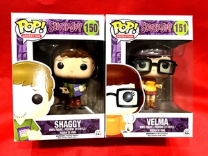 Funko POP! Animation Scooby-Doo SHAGGY #150 + VELMA #151 - Picture 1 of 13