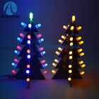 3D LED Christmas Tree DIY Set Circuit Board Electronic Soldering Learning Kit