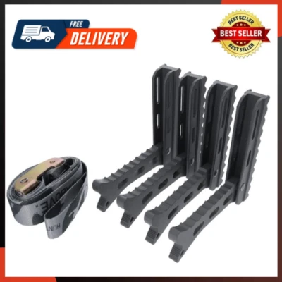 Hunting Climbing Tree Stand Bowhunting Folding Portable Helium 4 Steps with Stra - Image 1 of 4