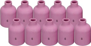 Boquilla de alúmina TIG Jumbo 57N75 6# 3/8" 9,5 mm para antorcha WP 9 17 18 20 25 26 10pk - Imagen 1 de 4