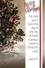 Merry Christmas Unto Us a Child Bulletin (Pkg 100) Christmas (Miscellaneous Prin