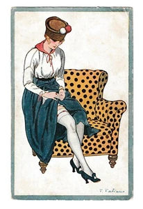 Frau, Charme. F. FABIANO CPA 7094 - Bild 1 von 1