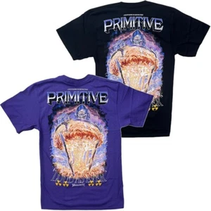 Primitive Skate Apparel Men's X Megadeth T-Shirt Time Short Sleeve Crewneck Tee - Picture 1 of 5