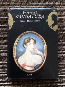 RARE 1st Edition VINTAGE 1976 Portretni Miniatura Portrait Miniatures Holesovsky - Picture 1 of 8