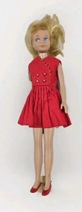 Vintage Barbie Skipper Mattel Puppe rotes Kleid - Bild 1 von 5
